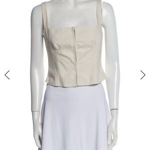 Orseund Iris Minimal Bustier Antique Cream